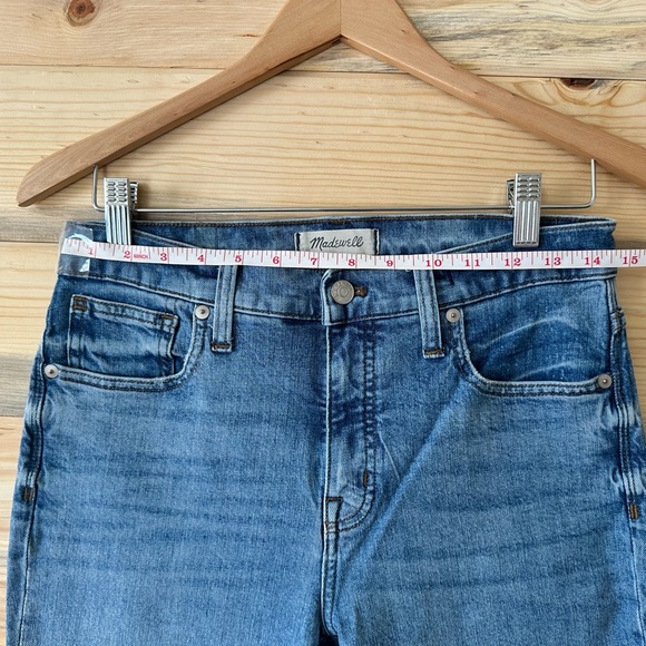 Madewell High Rise Light Blue Jeans - Picture 6 of 9